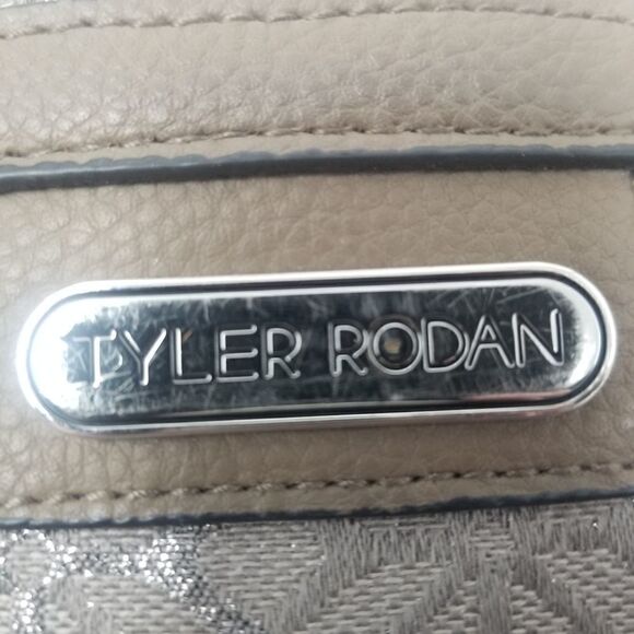 Tyler Bodan Fabric with Faux Leather Trim - Picture 13 of 15